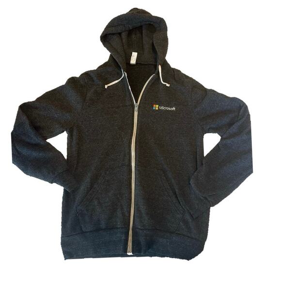 Alternative Earth Microsoft Zip Front Hoodie Sz. M - Picture 1 of 5